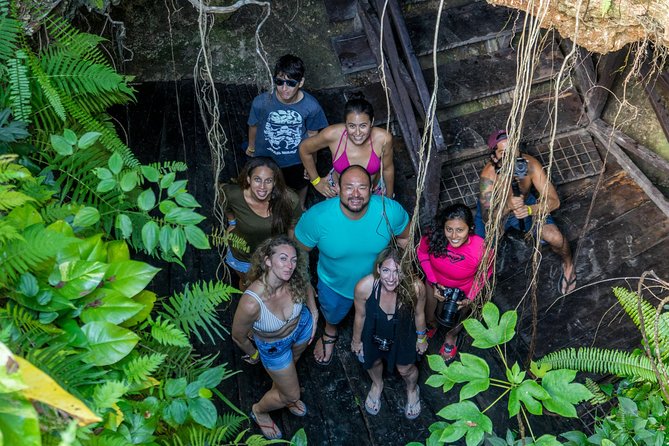 Private Tour with 3 Cenotes + 5 Zip-lines + Mayan Lunch - What the Ruta de los Cenotes stop feels like