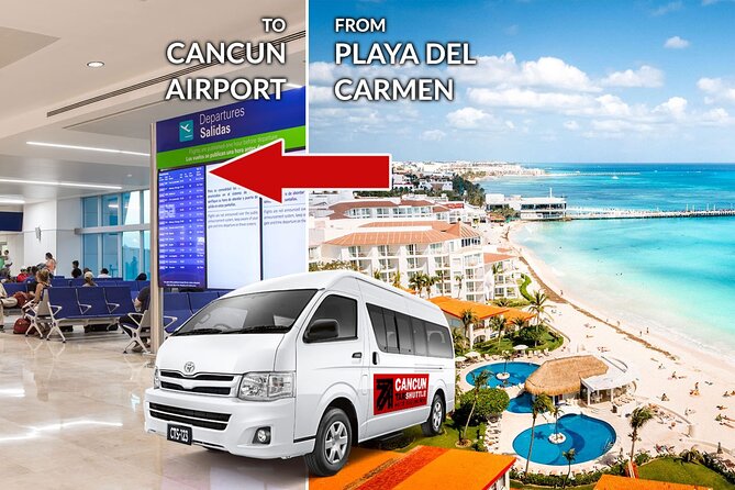 Private Transfer from Playa del Carmen to Cancun Airport - Key points at a glance
