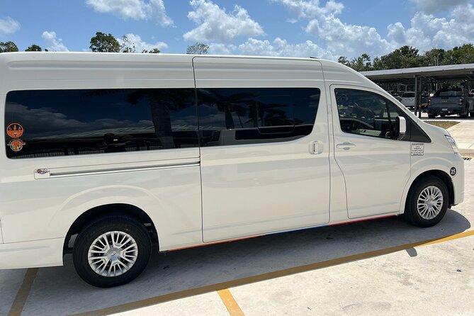 Private transfer from Tulum Airport to Tulum - What the vehicle experience is like