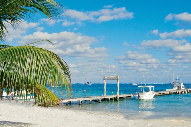 Private Transfer: Playa del Carmen to Cancun Airport CUN by SUV - A clean SUV, water, and luggage help