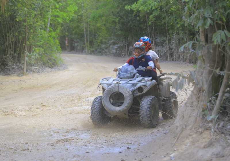 Puerto Morelos: Jungle ATV Adventure, Ziplines and Cenote - Lunch, tacos, tequila, and a Mayan presentation
