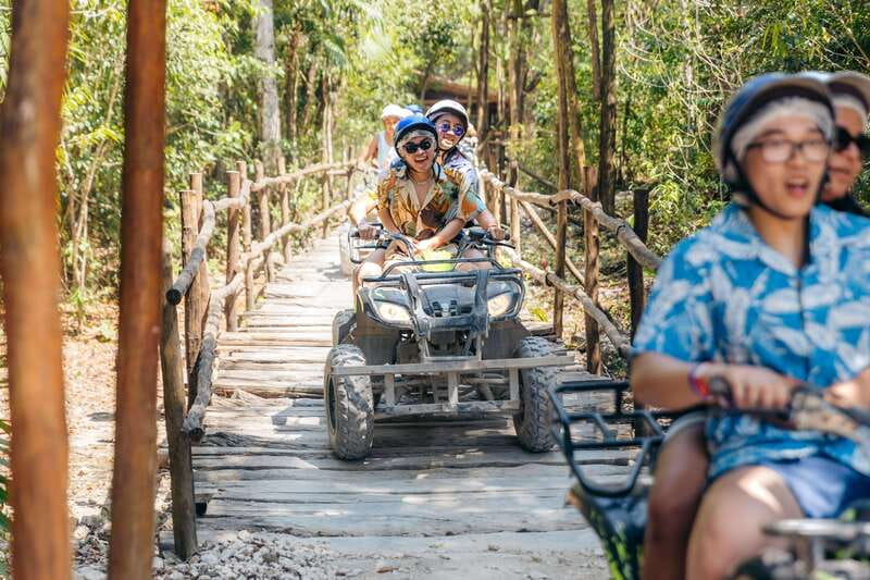 Rider Tour - Seven zip lines, two bridges, and a spider web