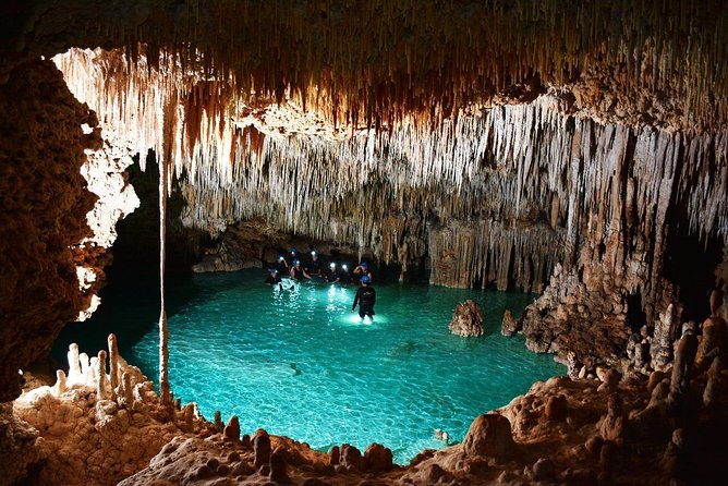 Rio Secreto and Tulum Tour from Cancun or Riviera Maya Hotels - Entering the Mayan underworld