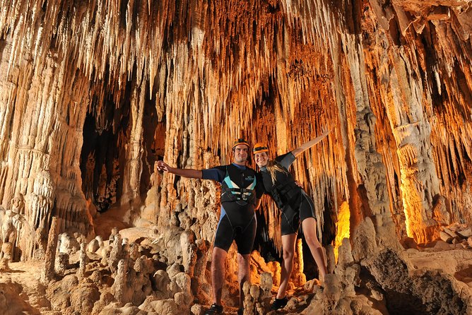 Río Secreto Nature Reserve from Playa del Carmen Entrance or Tour - Getting Ready: Wetsuit, Helmet, Shoes, and Locker