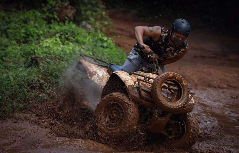 Riviera Maya: Horseback Ride, Zipline, and ATV Adventure - The Honda ATV ride: rough trails, modest speed
