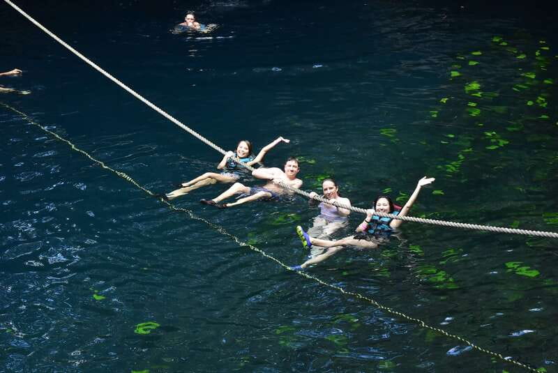 Riviera Maya: Horseback Ride, Zipline, and ATV Adventure - Cenote Verde Lucero: the calmest 45 minutes
