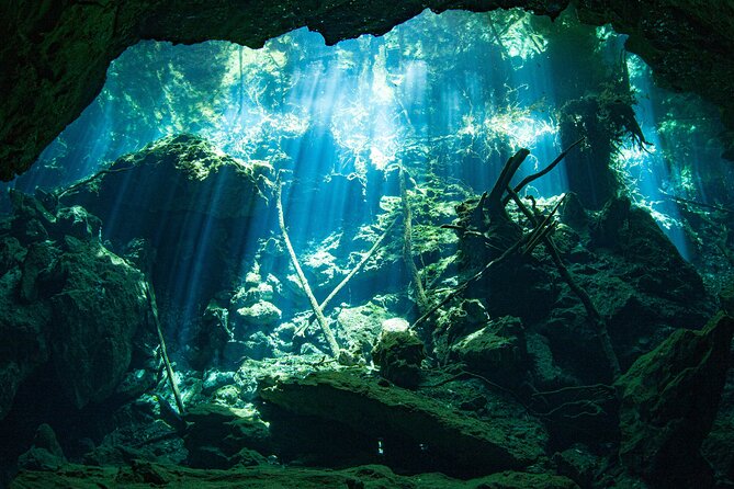 Scuba Diving in Cenote Kukulkan from Playa del Carmen - Two routes, two different views of the cenote