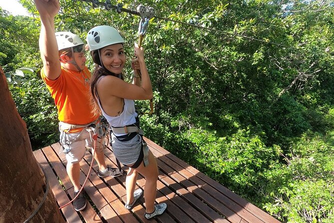 Selva Maya Eco Adventure Park: Ziplining, Hanging Bridges, Rappelling and Cenote - Climbing the Pyramid and Rappelling Over the Cenote
