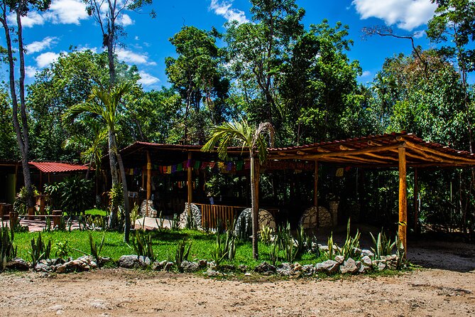 Shared ATV, Zipline, and Cenote Adventure from Playa del Carmen - Chicken fajitas and drinks after the activities