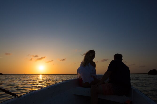 Sian Ka’an Sunset Private boat. - A quiet sunset instead of a loud finale