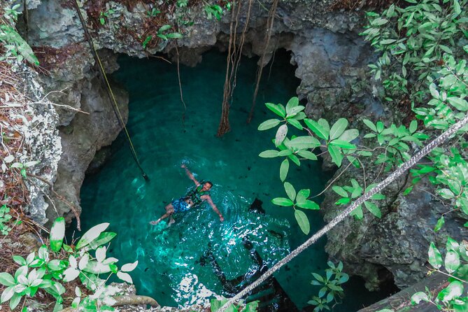 Small-Group 3 Cenotes Adventure Tour - The private underground cenote is the grand finale