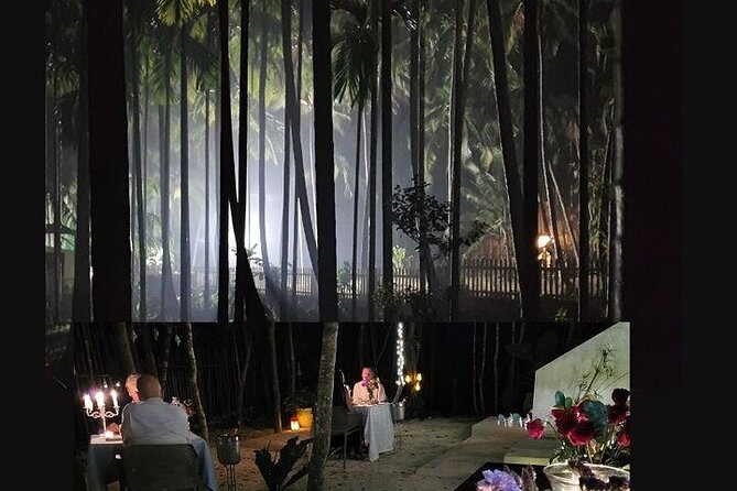 Steak or Lobster dinner in a magical jungle setting. - Key points to know before booking