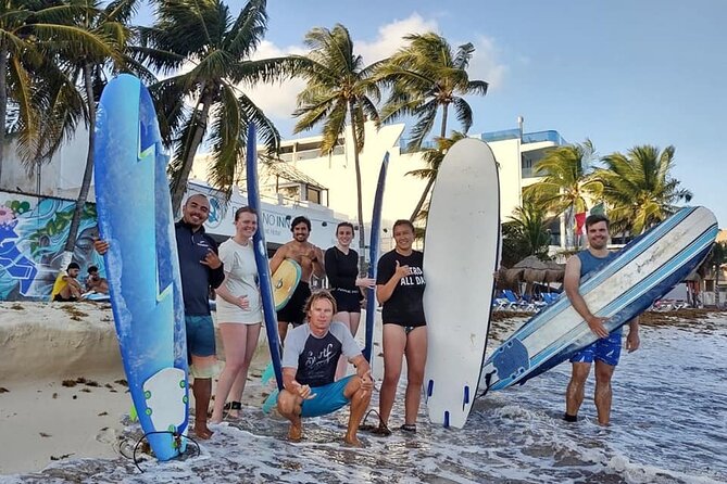 Surfing Lessons - Learn To Surf In Playa del Carmen - The first 20 minutes: safety before the surf