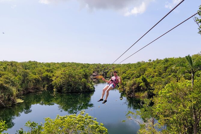 Tankah Mayan Village Zipline Nature Park - The guide can make or break a packed outing