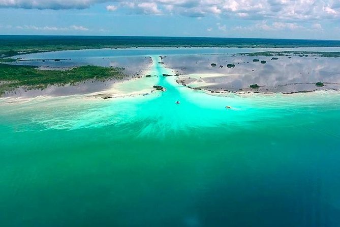 The 7 Colors Of Beauty Lagoon, Bacalar Experience from Tulum City - Bacalar town, park time, and San Felipe Fort