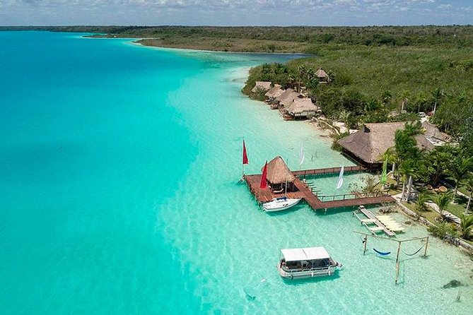 The 7 Colors Of Beauty Lagoon, Bacalar Experience from Tulum City - The two-hour boat ride across Bacalar Lagoon