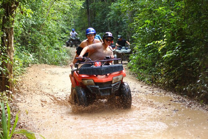 Thrills in Tulum's Jungle: Rappel, Ziplines, ATVs, Cenote & more - Swimming in a Cenote Before the Adrenaline Starts