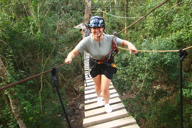 Thrills in Tulum's Jungle: Rappel, Ziplines, ATVs, Cenote & more - A Simple Mexican Meal After the Activities