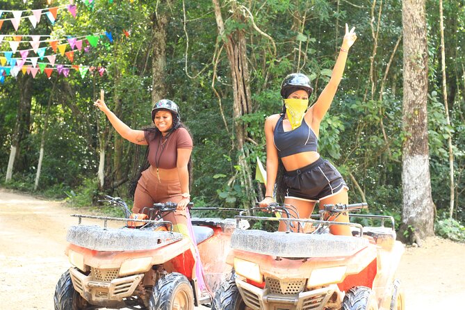 Thrills in Tulum's Jungle: Rappel, Ziplines, ATVs, Cenote & more - Pickup From Tulum, Playa del Carmen, and the Riviera Maya