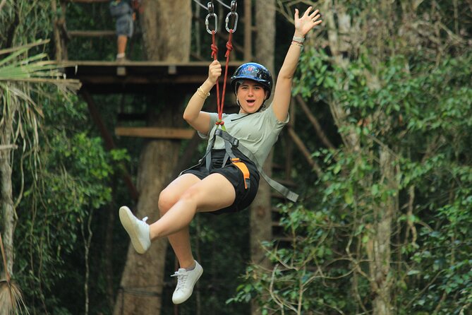 Thrills in Tulum's Jungle: Rappel, Ziplines, ATVs, Cenote & more - A Short Mayan Ceremony With Local Hosts