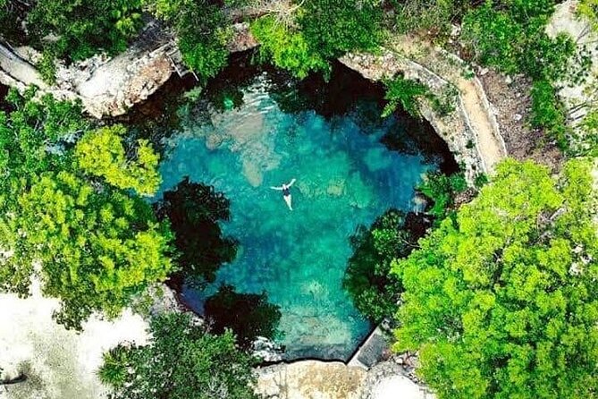 Tour 4 Cenotes Casa Tortuga Tulum. Food + Zipline. Includes Pickup. - Four cenotes, four different moods
