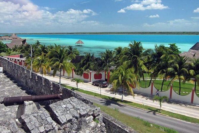 Tour To Bacalar And The Lagoon Of The 7 Colors From Playa Del Carmen And Riviera - The Seven Colors Lagoon by boat