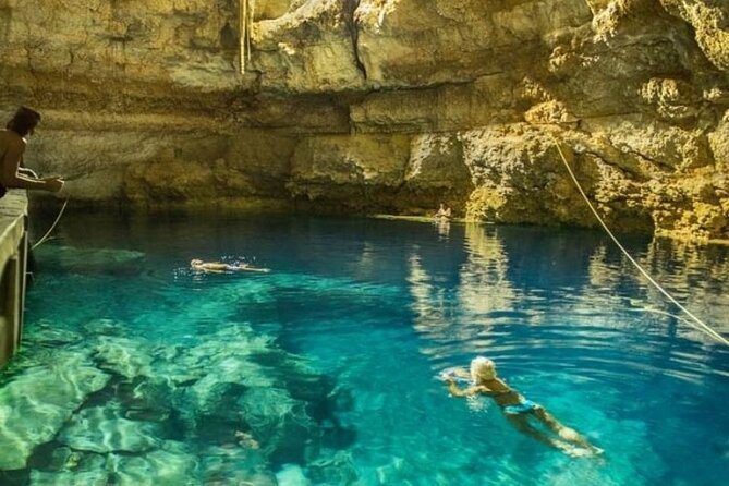 Tour Tulum Coba Cenote and Playa del Carmen (4 in 1) - Cho-Ha cenote: the day’s best break