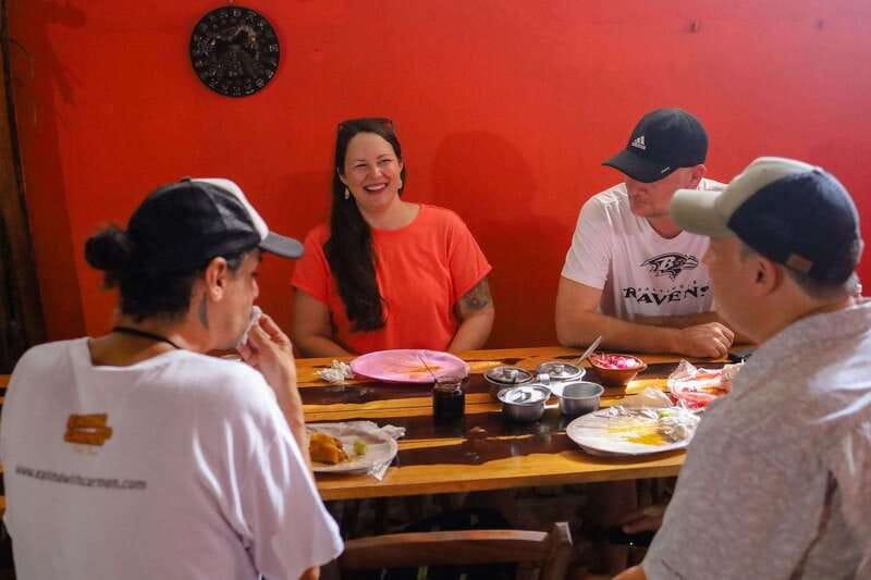Tulum: 3-Hour Local Food Tasting Tour - The market stop: tamales and mole