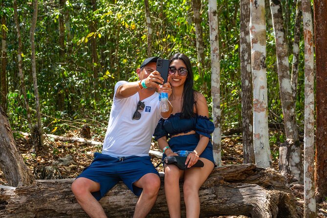 TULUM 4x1: Archaeological Zone, COBA, Cenote, 5th Avenue and lunch. - The sacred cenote and the extra rental cost