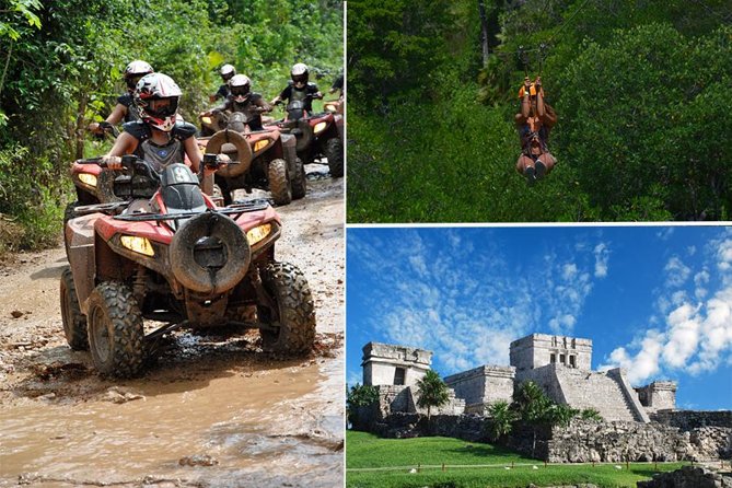 Tulum Adventure (archeological zone-Atv-ziplines-cenote-lunch-drinks-rappel) - The cenote is the day’s special stop