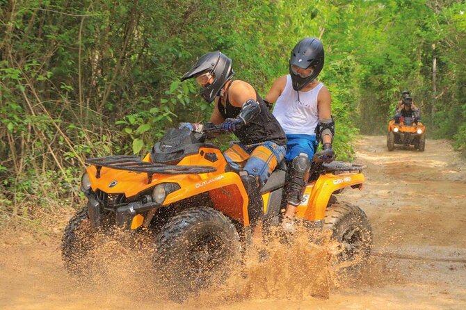 Tulum Adventure: Horses + ATV + Cenote + Zipline + Lunch - Four ziplines, a rappel wall, and a real climb