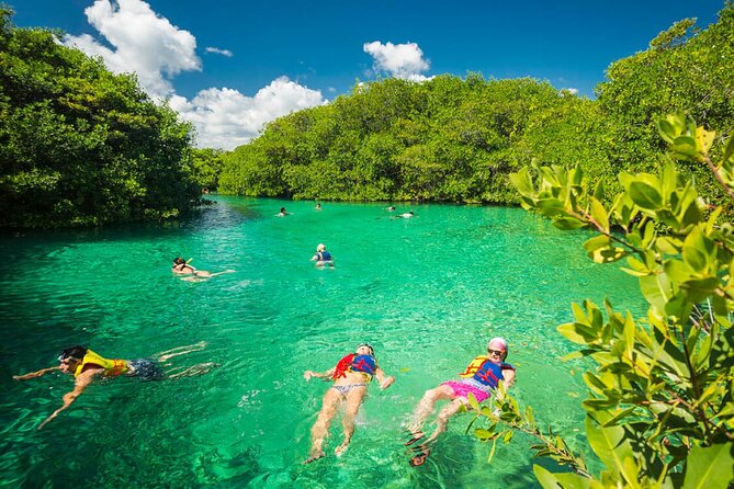 Tulum Area Experiences Guided Snorkeling Tour - Casa Cenote + Ocean Reef & Lunch - A Mayan lunch that breaks up the water time