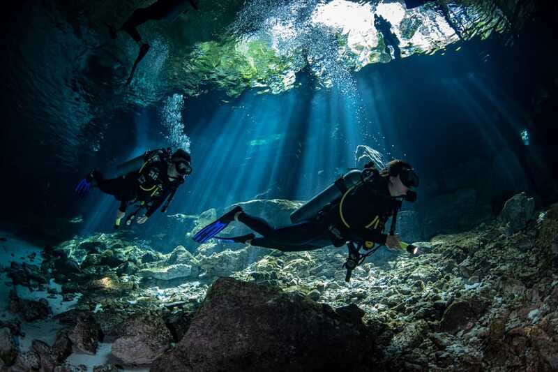 Tulum : Dos Ojos cenote 2 scuba dives (certified divers) - The second 40-minute session