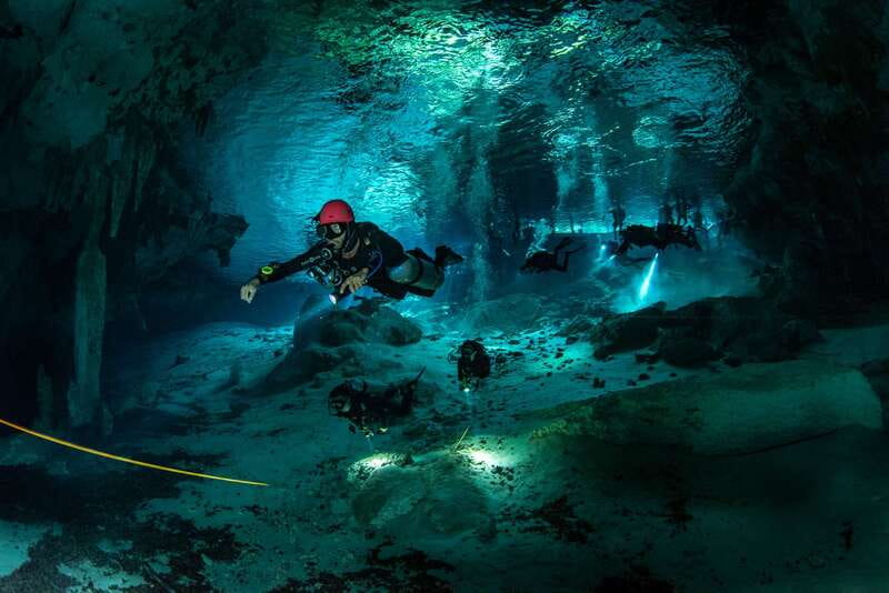 Tulum : Dos Ojos cenote 2 scuba dives (certified divers) - Starting at La Calypso Dive Center