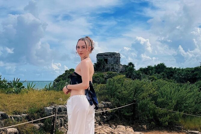 Tulum Excursion: Ancient Ruins + Cenote & Food! From Riviera Maya - A Cool Hour at Cenote Jaguar