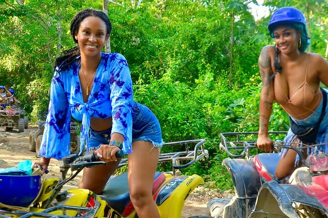 Tulum Extreme Mayan Adventure with ATV, Zipline and Cenote - ATV trails through the Mayan jungle