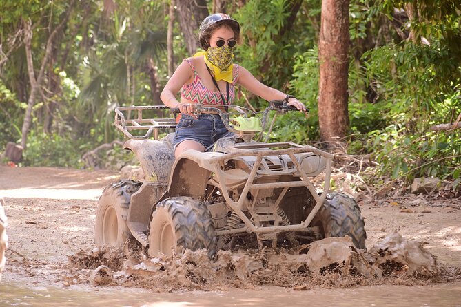 Tulum Extreme Mayan Adventure with ATV, Zipline and Cenote - Lunch, photos, and the extra-sales factor