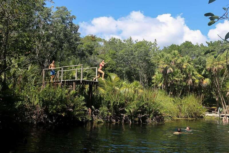 Tulum: Guided Bike Tour of Tulum Ruins, Tacos & Cenote - Cooling Off in a Clear Cenote