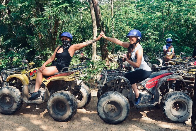 Tulum Half-Day Jungle Adventure ATV, Ziplines (4) & Mexican Snack - The Mayan ritual and local touches