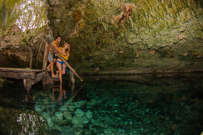 Tulum highlights tour, Cenote & Jungle Village pick up included - Tulum’s Caribbean ruins set the tone