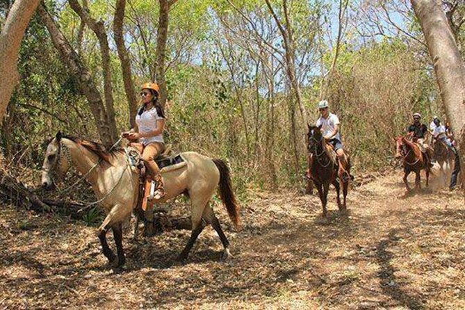 Tulum Jungle Horseback Ride + ATV + Ziplines + Cenote Combo Tour - Four ziplines, a rappel, and a Mayan ceremony