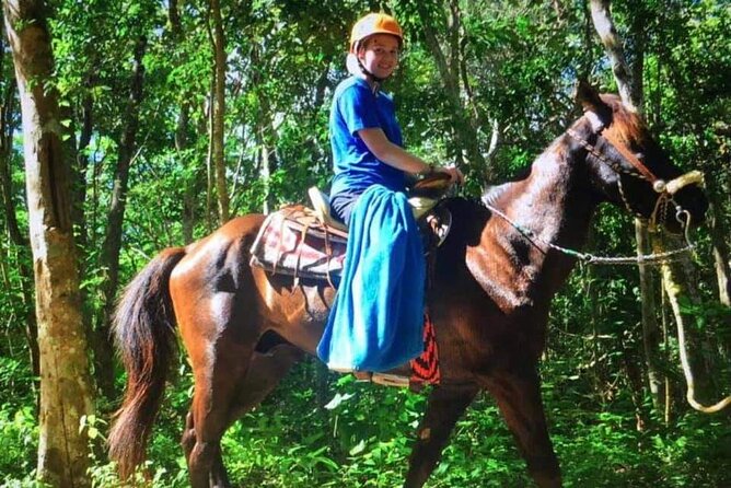 Tulum Jungle Horseback Ride + Cenote Dip & Traditional Lunch - Regional lunch after the water stop