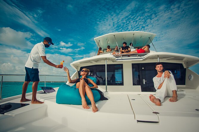 Tulum: Leopard 51′ Yacht with Gourmet Dining & Water Toys - Reef snorkeling and time on the water