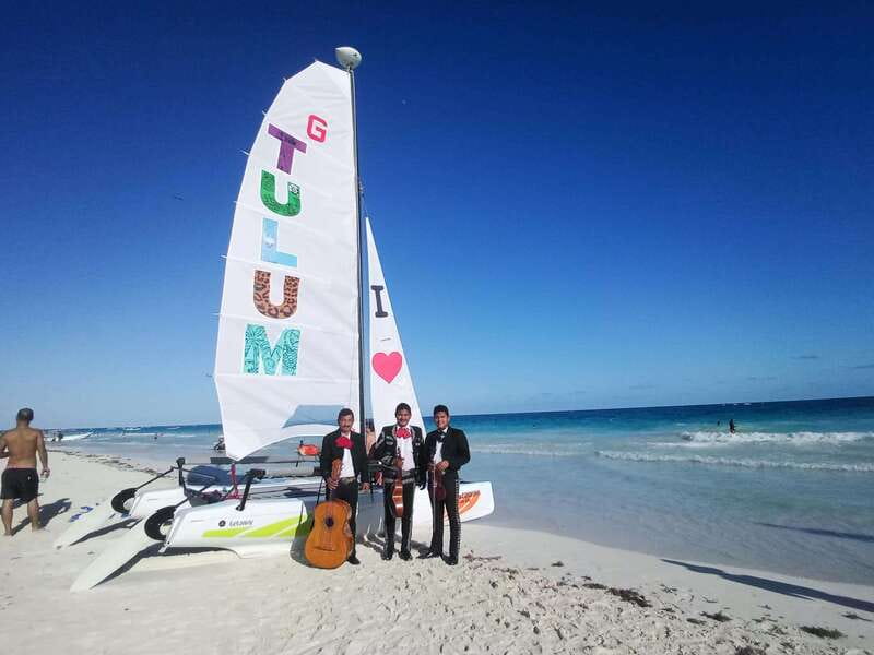 Tulum: Private Snorkel and Sailing Experience - The included snack at Pocna Beach Club
