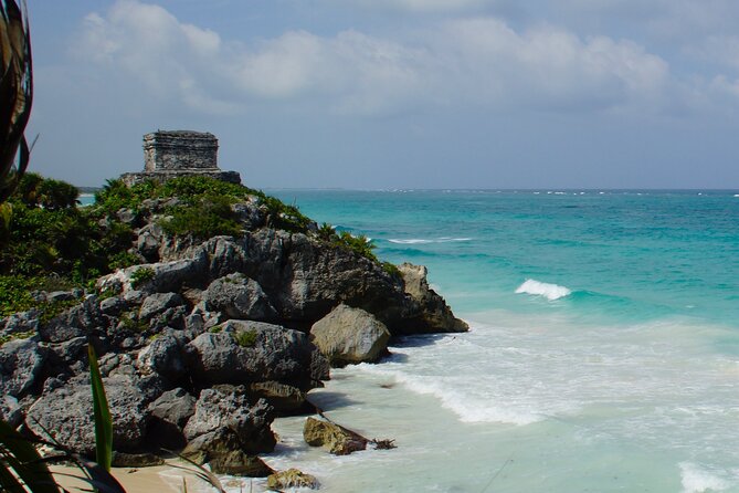Tulum Private Tour – Ruins, Cenote Xunaan Ha & Taak Bi Ha - Tulum ruins before the heat builds