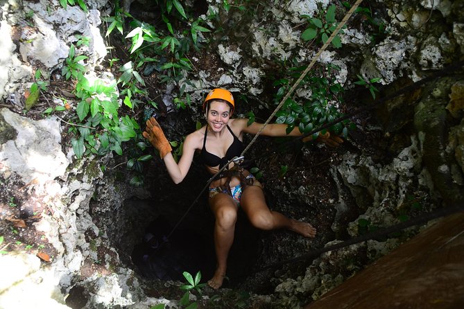 Tulum ruins + Mystic Adventure ATV and Cenotes Experience - A guided swim through a closed cenote