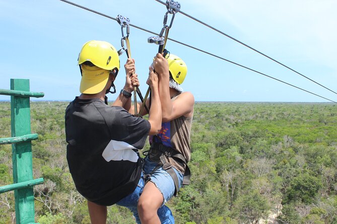 Tulum's Thrilling Jungle: ATV, Zip Lines, Cenote & More! - A natural cenote gives the day its best pause