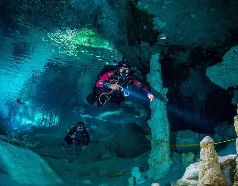 Tulum : Scuba in 2 cenotes including a deep one Pit Dos Ojos - What the $230 price includes