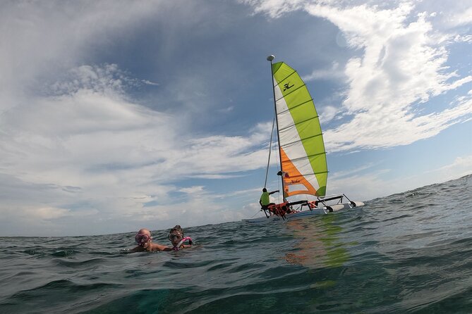 Tulum: Snorkeling and Private Sailing Tour - Snorkeling over the reef