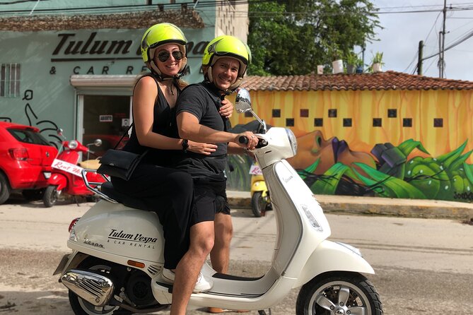 Tulum Vespa Tours with Lunch - Mystika Immersive and its Mayan themes